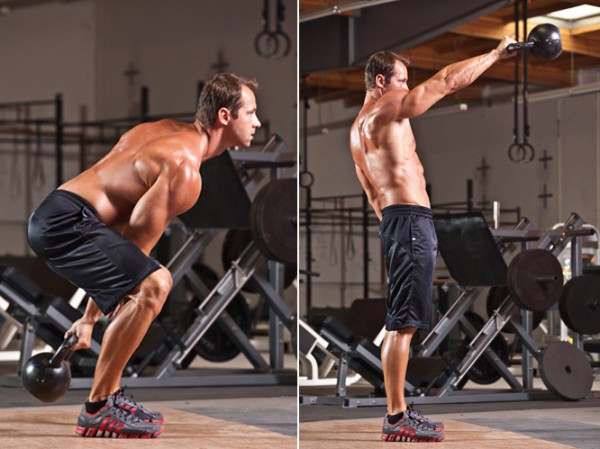 swing kettlebell