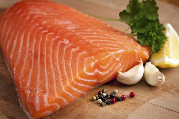 salmón sin colesterol