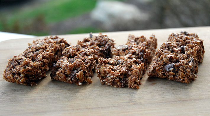 barra de cereales saludable