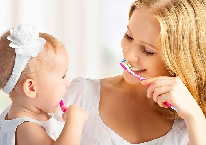 hábitos adecuados para el aseo de los dientes