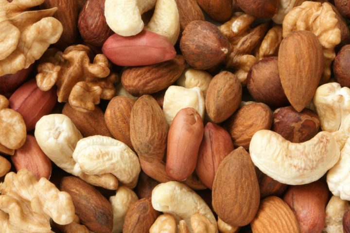 snacks de nueces y semillas