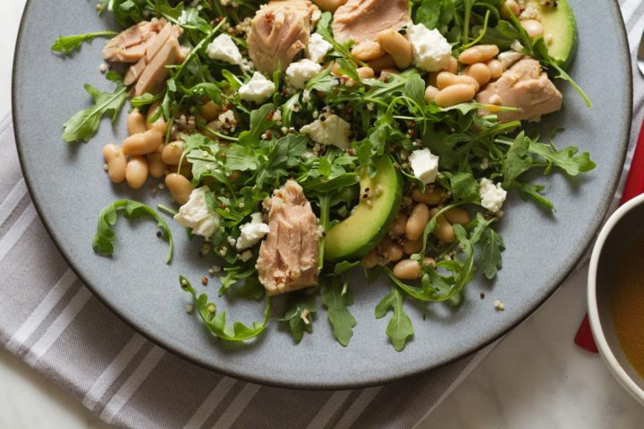 ensalada de proteínas