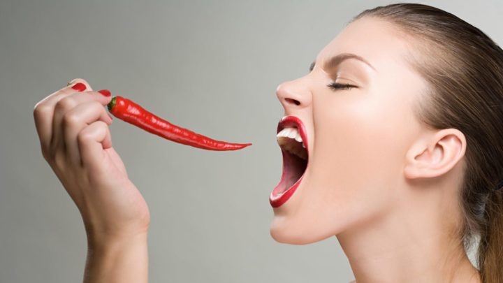 Comer picante te hace sudar de más