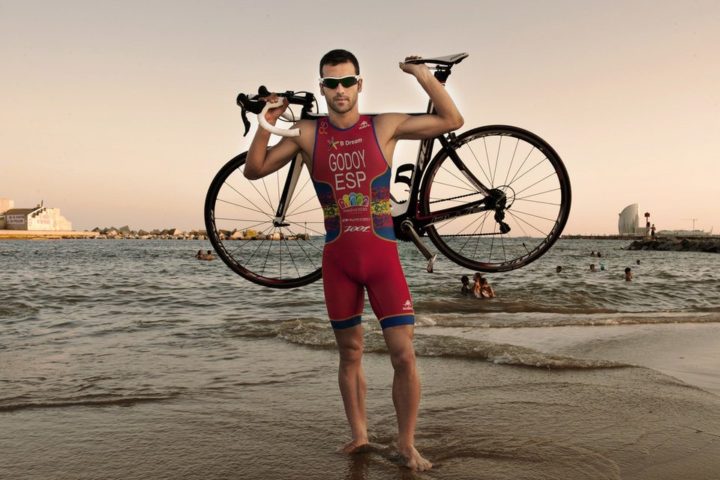 Bicicleta especial para triatletas