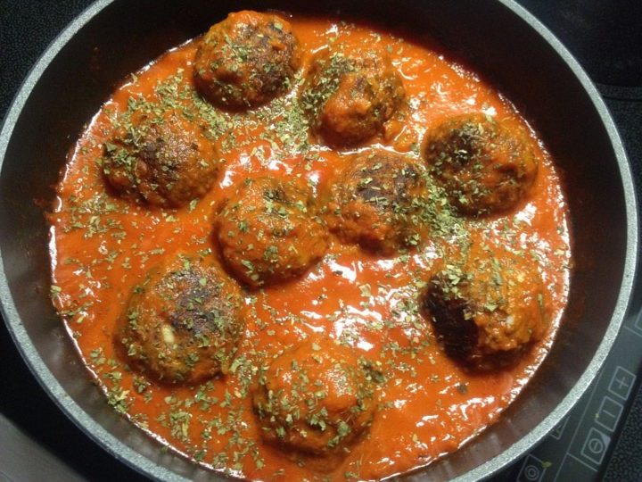 Receta paleo de albóndigas a la marinera