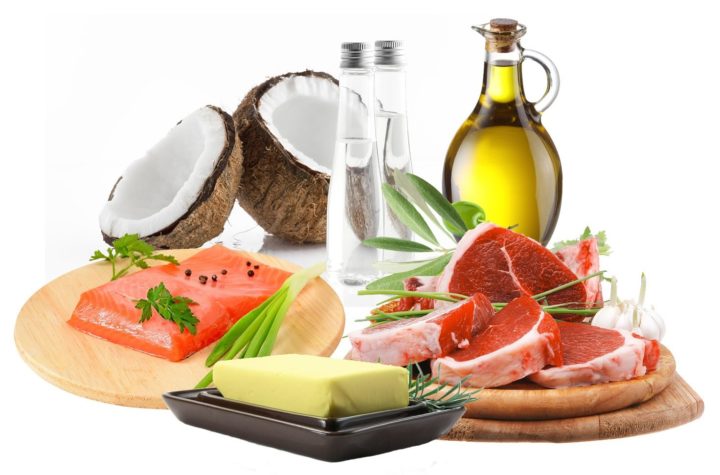 los alimentos de la dieta cetogénica