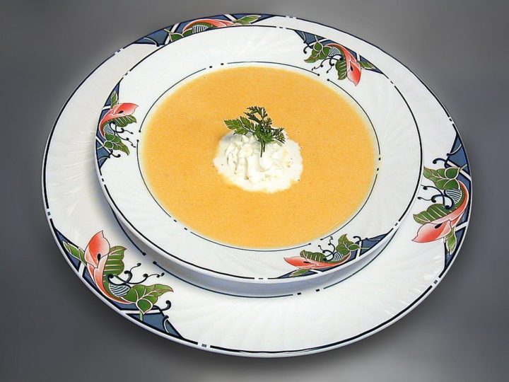 Crema de pescado al curry para receta paleo