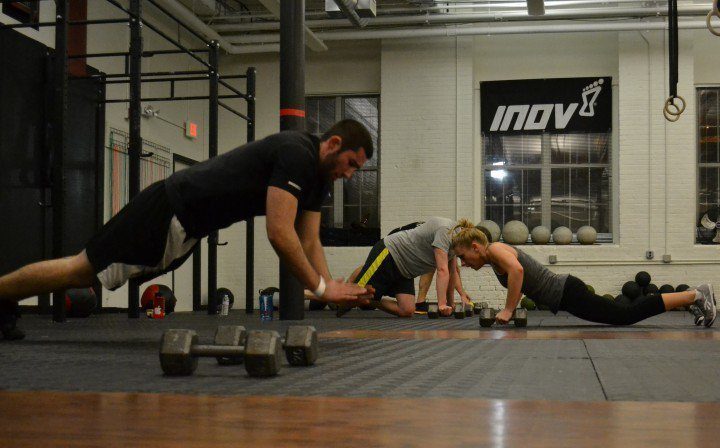 Flexiones pliométricas