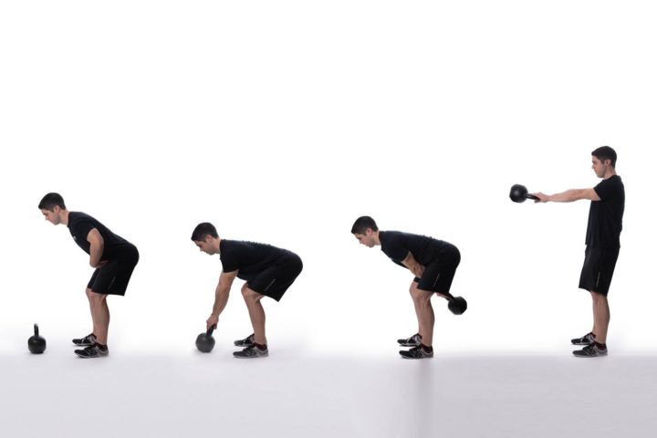 Swing con kettlebell