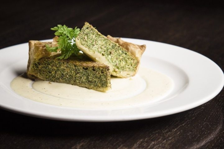 Delicioso quiche para microondas