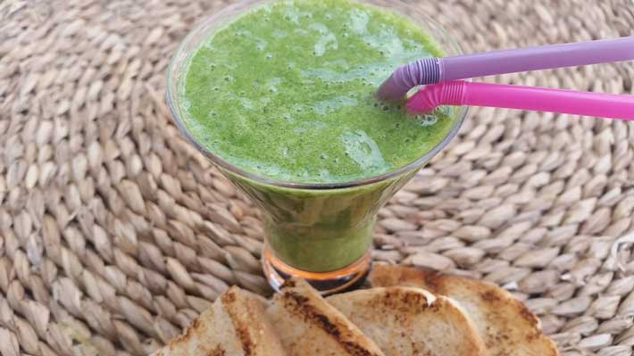 smoothie de naranja