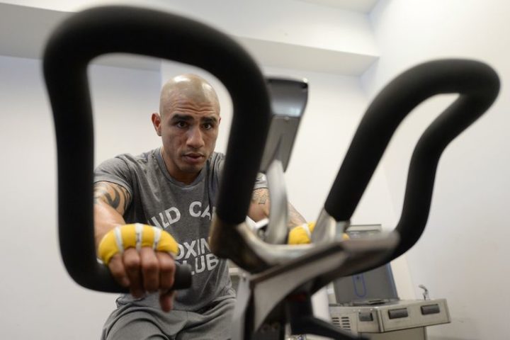 Entrenamiento en bicicleta estática