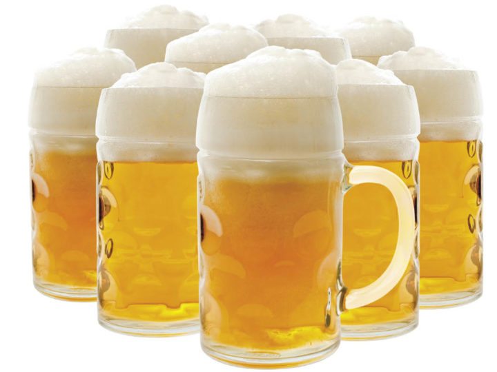 si tomas cerveza te sentirás mas hinchado