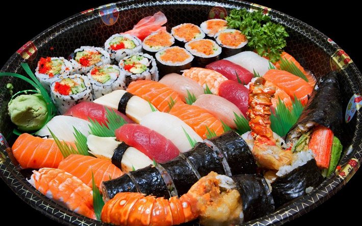 La dieta japonesa es muy saludable