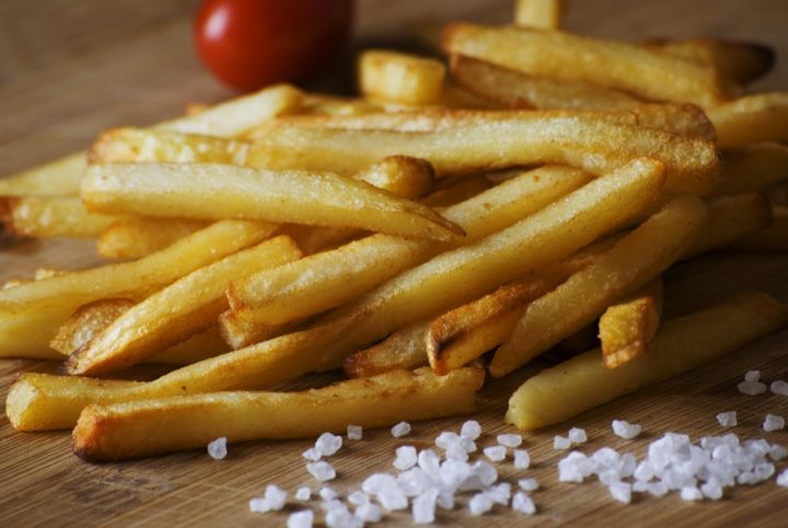Las papas fritas aumentan la inflamación