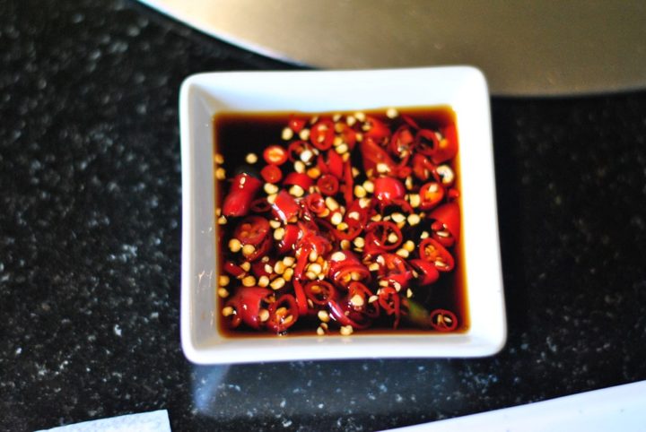 Receta de salsa de aceite balsámico picante