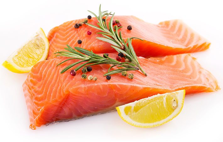 los beneficios del salmón
