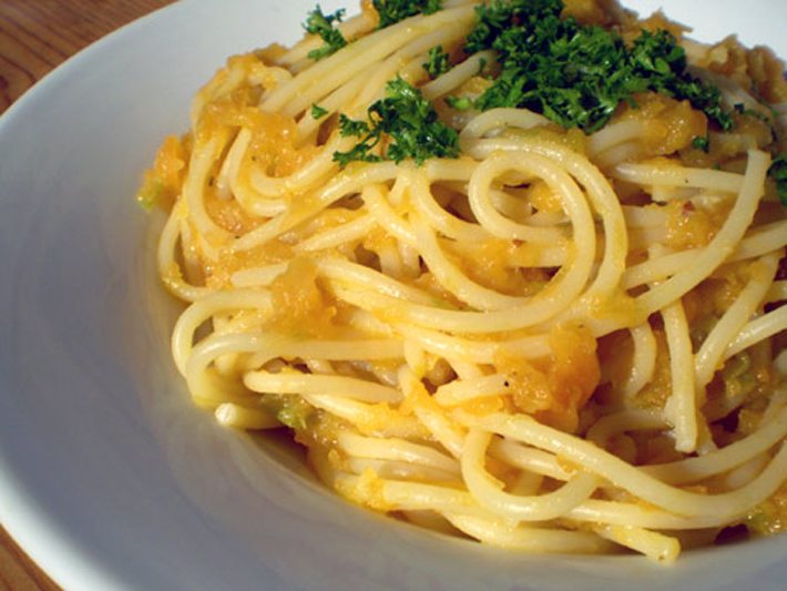 espagueti de calabaza