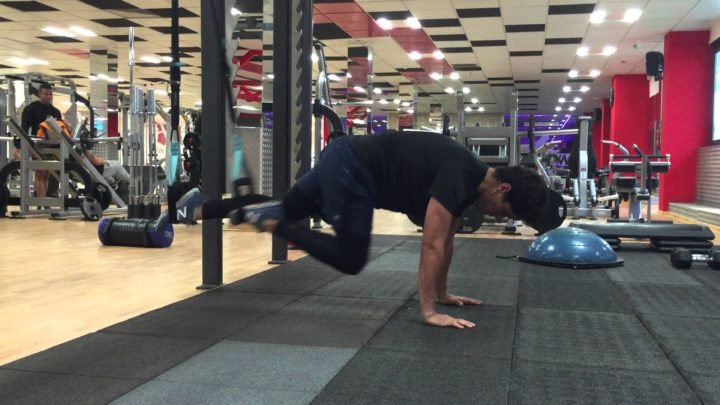 Mountain climbers con TRX