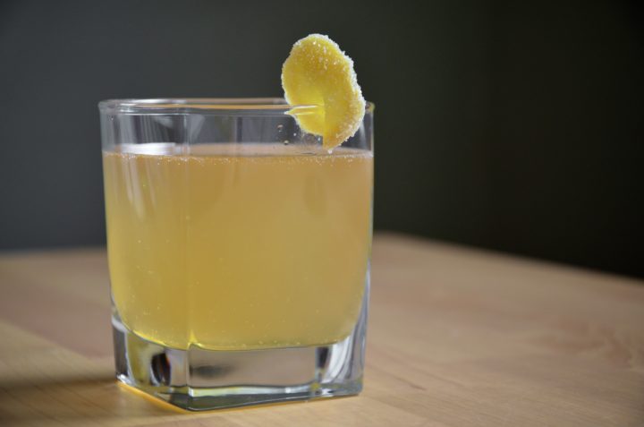 Receta de agua con jengibre