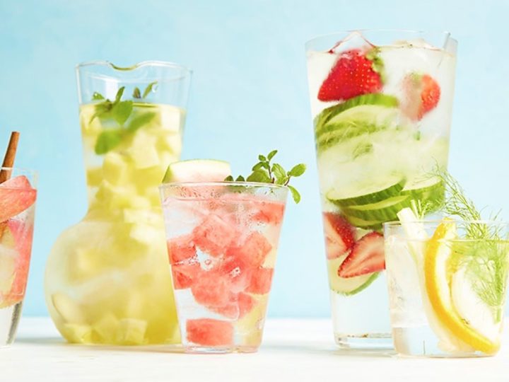 Las mejores recetas de aguas con sabores