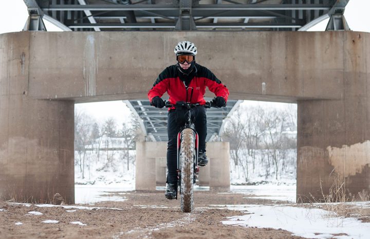 Ventajas de montar en bicicleta en invierno