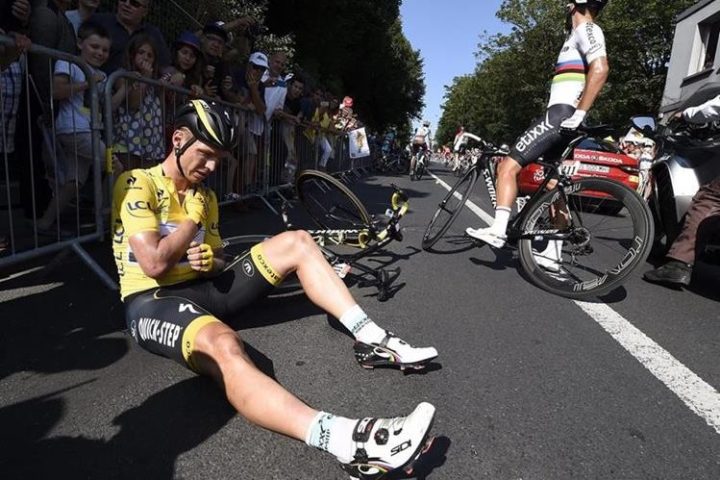 Lesiones de clavícula en ciclismo