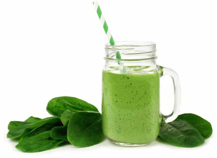 Smoothie verde de invierno