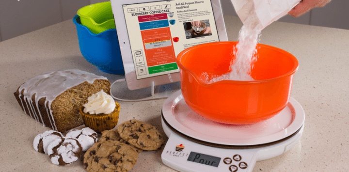 Cocina saludable con un peso inteligente