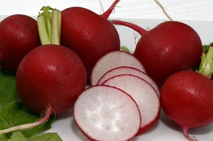 Los rábanos son un carbohidrato sano