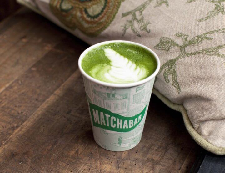 El café con leche matcha aumenta la energía