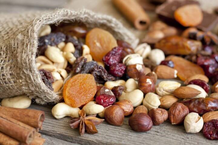 Los frutos secos pueden aumentar la longevidad