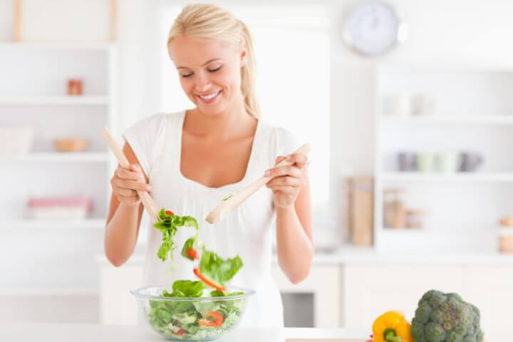 Hacer un buen postre con verduras