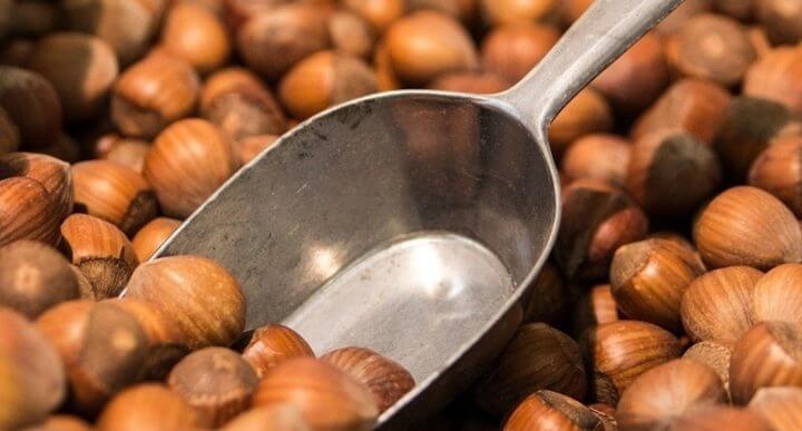 ¿Qué cantidad de vitamina E poseen las avellanas?