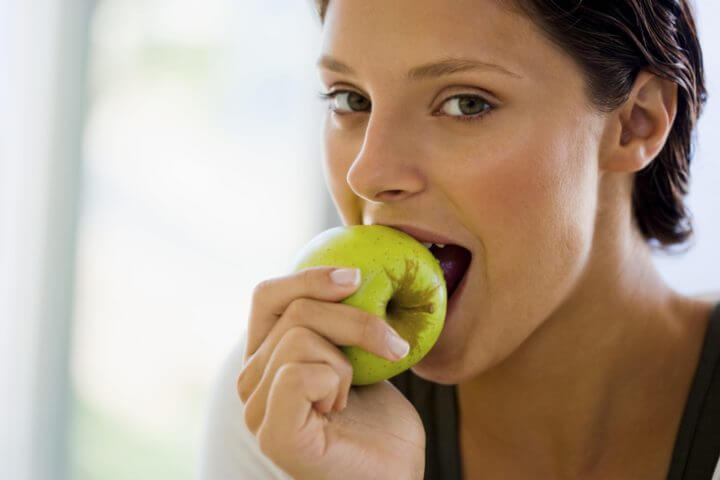 Alimentación con frutas y verduras
