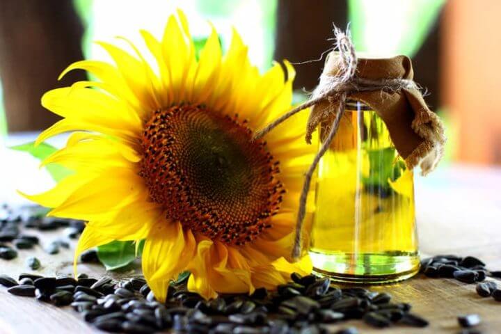 Cuánta vitamina E hay en el aceite de girasol