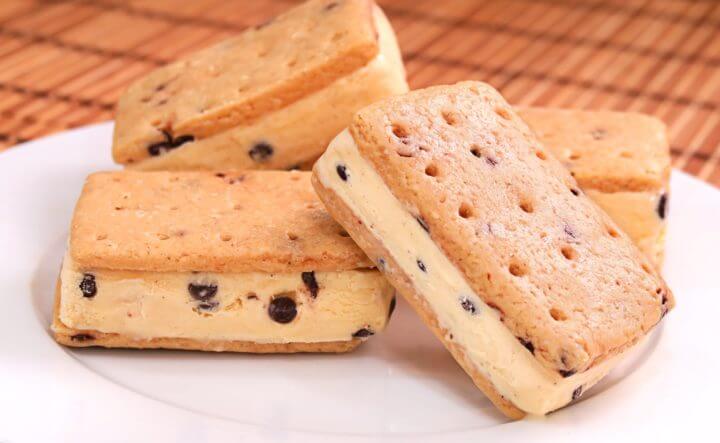 Un sandwich de helado puede tener menos de 200 calorías