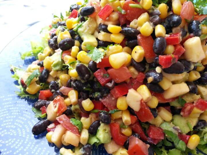 Ensalada Cobb para veganos