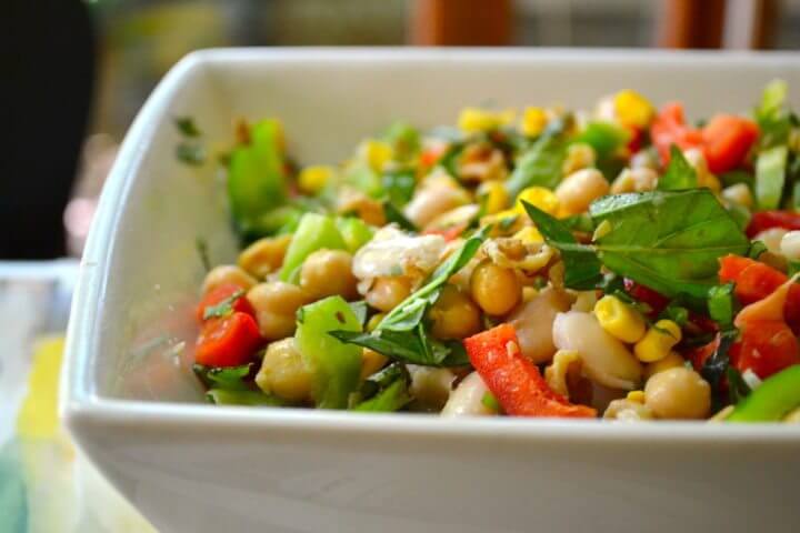 Ensaladas proteicas