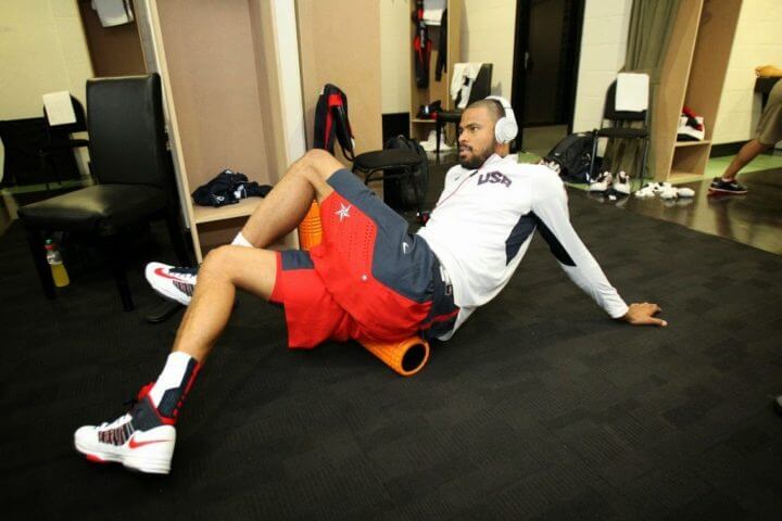 Calentar con foam roller