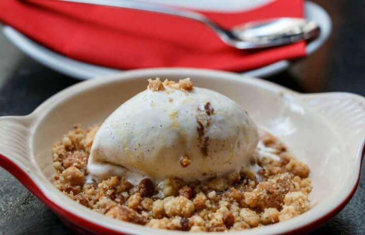 Nutritivo helado de vainilla y cereales