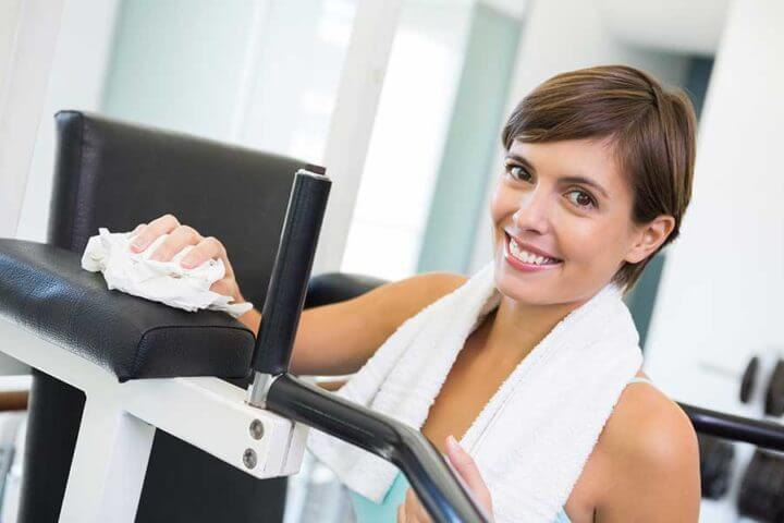 ¿Puedo coger un virus por ir al gimnasio?