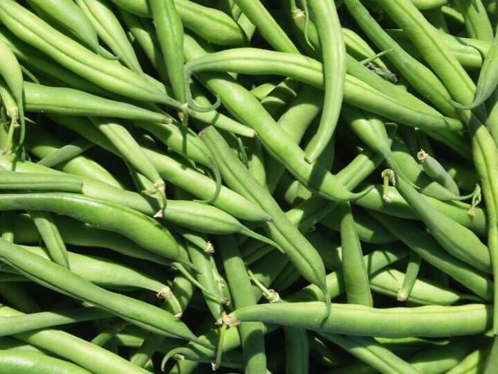 judías verdes altas en vitamina K