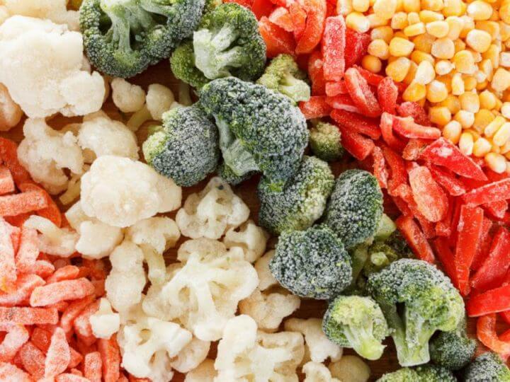 ¿Cuánto duran las verduras congeladas?