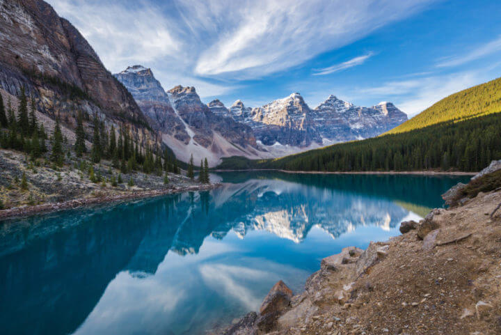 Lugares que visitar en las montañas rocosas canadienses