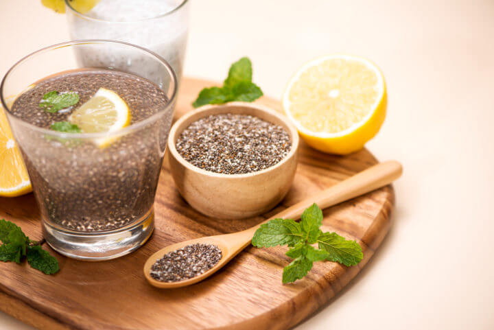 Beneficios del agua de chía