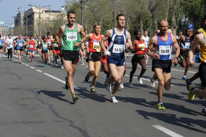 Cómo colocar la cabeza al correr