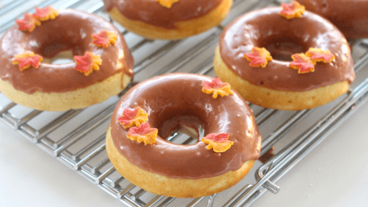 Receta de donuts con sirope de arce