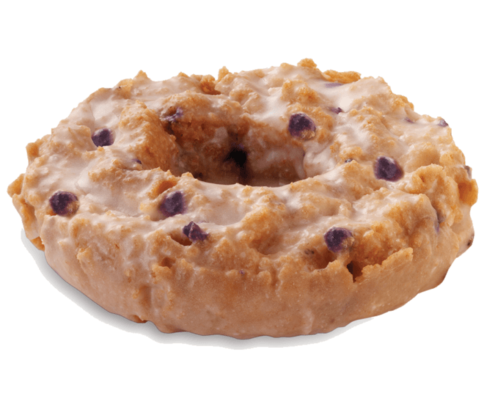 Receta saludable de de donuts con arándanos