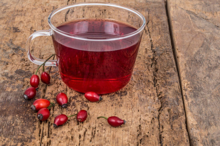 Beneficios del té de rosa mosqueta